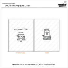 Load image into Gallery viewer, you're just my type