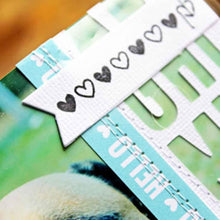 Load image into Gallery viewer, stitched journaling card