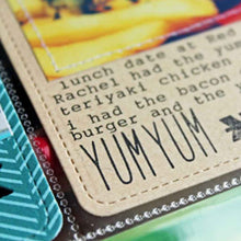 Load image into Gallery viewer, stitched journaling card