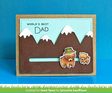 Load image into Gallery viewer, small cross-stitched rectangle stackables