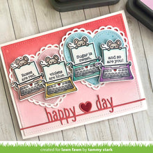 Load image into Gallery viewer, happy heart day line border
